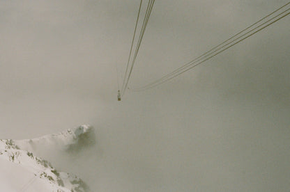 Chamonix Tram in the Clouds (Open Edition)