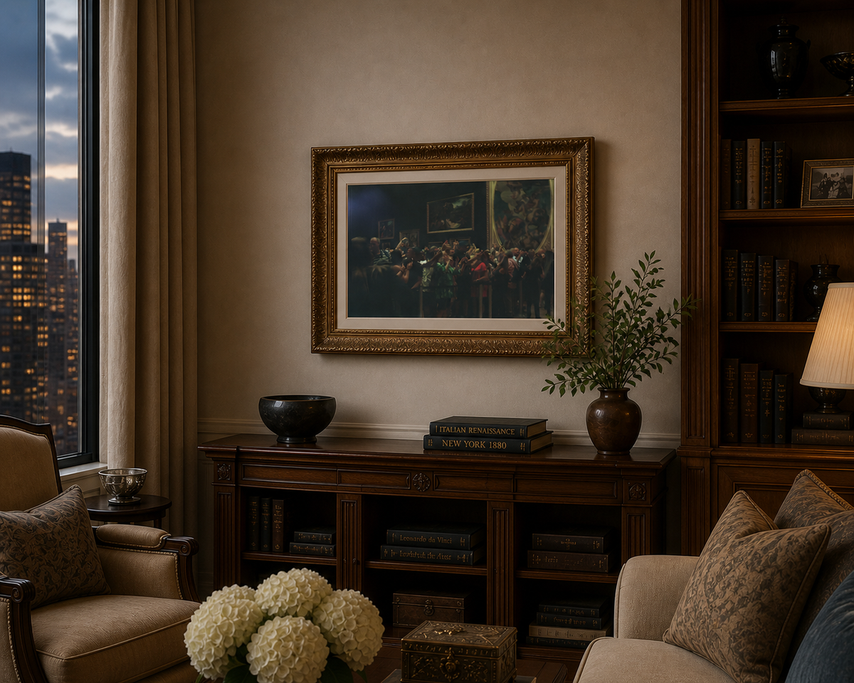 The View of Mona Lisa (Open Edition)
