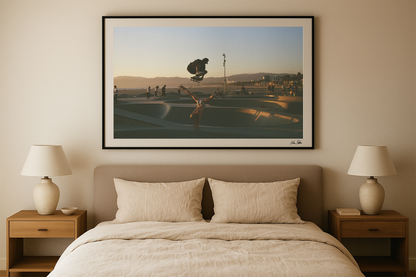 Venice Skatepark at Sunset