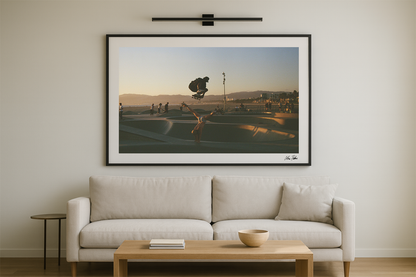 Venice Skatepark at Sunset